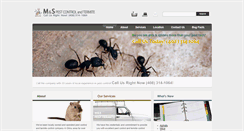 Desktop Screenshot of mspesttermite.com